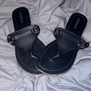 Navy blue, Nautica sandals 7.5